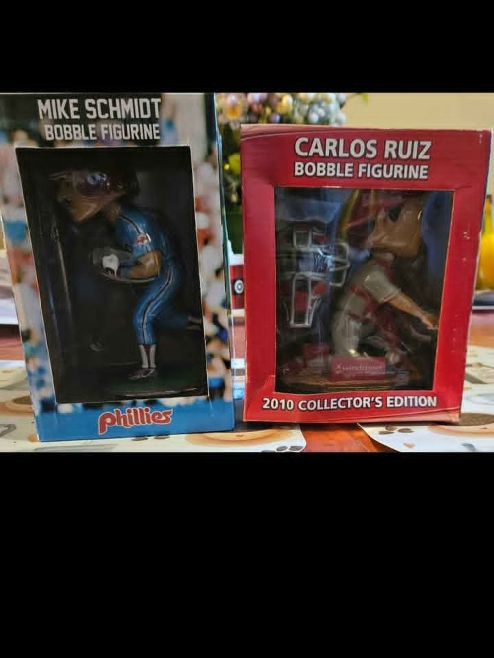 Mike Schmidt Bobble Figurine - Blue